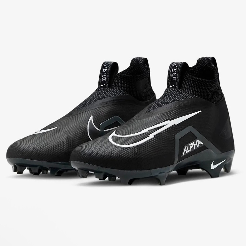 Nike Alpha Menace Elite 3 Flyknit Football Cleats Size 12 DM1792-004